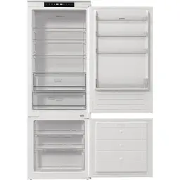 Холодильник Gorenje вбудований з нижн. мороз. 193.7x69x55 см 2 двері,341(84) л А++ NF+ диспл білий - мініатюра 7