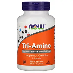 Комплекс амінокислот Now Foods Tri-Amino 120 капс