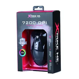 Мишка Xtrike ME GM-215 RGB-LED USB Black (GM-215) - мініатюра 4