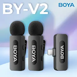 Мікрофон Boya BY-V2 Lightning Black (BY-V2) - мініатюра 6