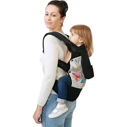 Рюкзак-кенгуру Kinderkraft Huggy Bird чорний (KKNHUGGBIR0000) - мініатюра 7
