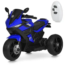 Дитячий електромобіль Bambi Мотоцикл M 4454ELR-4 до 30 кг
