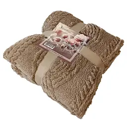 Плед Versailles Коси VS-PB-4400C 200х220 см капучіно - мініатюра 3