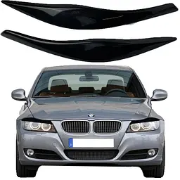 Вії фар для BMW 3 (E90) 2005-2012 Седан Voron Glass
