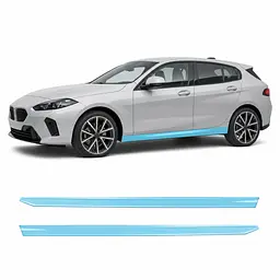 Антигравійна захисна бронеплівка за лекалами для BMW 1 Series F70 2024- нижня зона кузова та пороги