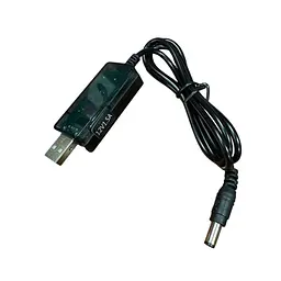 Кабель живлення USB to DC 5.5x2.1mm 0.8m 12V 1.5A XoKo (DC-5-12-1,5A) - мініатюра 2