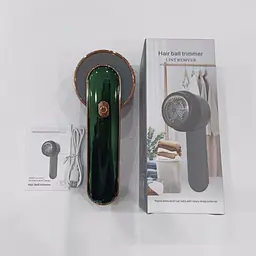 Машинка для стрижки катишків 18533 19.5х8 см сіра із зеленим