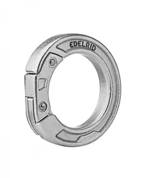 Кільце-карабін Edelrid Cupid Steel 44 мм Dark Steel (1017-852130000060) - мініатюра 2