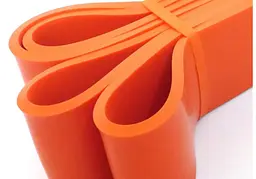 Гумова петля EasyFit 19-65 кг Помаранчева (EF-1878-O) - мініатюра 3