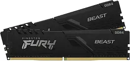 Модуль памятi DDR4 2x16GB/3200 Kingston Fury Beast Black (KF432C16BB1K2/32WP)