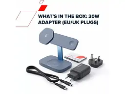 Бездротовий зарядний пристрій Canyon Hexagon WCS-310 Wireless Charging Station Light Gray/Orange (CNS-WCS310LGOR) - мініатюра 7