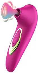 Вакуумний вібратор для клітора I’MCUM Satisfyer Air Рожевий (7970379617725) - мініатюра 2