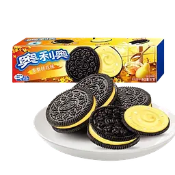 Печиво Oreo Sandwich Biscuit Pear Osmanthus, 97 г - мініатюра 2