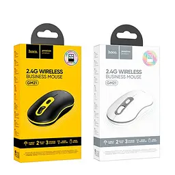Комп'ютерна Миша HOCO GM21 Platinum 2.4G business wireless mouse Біла - мініатюра 4