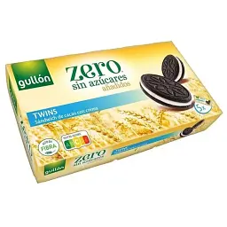 Печиво-сендвіч Gullon Diet Nature Twins какао з кремом без цукру 210 г
