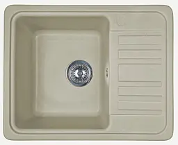 Кухонна мийка Adamant SMALL сахара 570x455x180 мм, з крилом 57 см