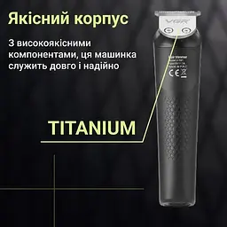 Машинка-триммер для стрижки волосся, бороди та окантовки VGR V-191 акумуляторна зі змінними насадками 5 Вт - мініатюра 7