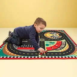 Килимок ігровий Melissa & Doug Гоночна траса з машинками (MD19401) - мініатюра 5