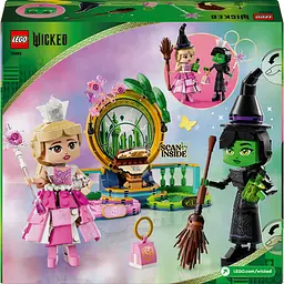 Конструктор LEGO Wicked​ Фігурки Ельфаби й Ґлінди 558 деталей (75682) - мініатюра 9