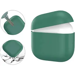 Чохол AhaStyle Ultra-Thin Colorful Silicone Case для Apple AirPods 4 Midnight Green [CP-WG172-PG] [133828] - мініатюра 2