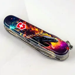 Ніж Victorinox Huntsman Zodiac 91мм 15функ Зірковий дракон - мініатюра 2