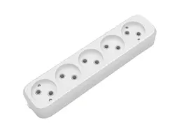Розетковий блок Electrum SM-5 White (C-SM-1777)