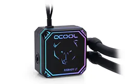 Система охолодження для комп’ютерного процесора Alphacool Eisbaer LT360 Aurora HPE Black - мініатюра 4