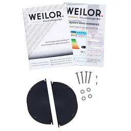 Витяжка повновбудована WEILOR PBSR 52651 GLASS WH 1300 LED Strip - мініатюра 12