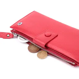 Жіночий шкіряний гаманець ST Leather 9,5х19х2,5 см acs0028465 - мініатюра 6