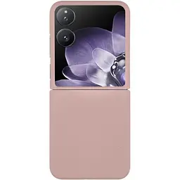 Чохол Foldables Silicone Cover Lakshmi (AAA) для Xiaomi Mix Flip Рожевий / Pink Sand - мініатюра 2