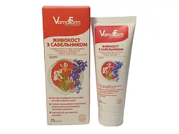 Крем VAMAFARM 75мл "Живокост з сабельником"