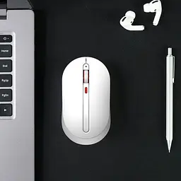Бездротова миша XiaomiMiiiW Wireless Mute Mouse MWMM01 White - мініатюра 3