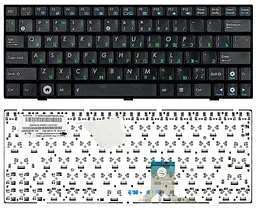 Клавіатура для ноутбука Asus EEE PC (1000H) Black, (Black Frame) - мініатюра 3