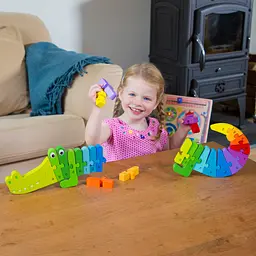 Пазл New Classic Toys Азбука Крокодил, англійська, 26 елементів (10532) - мініатюра 5
