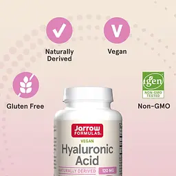 Гіалуронова кислота Jarrow Formulas Hyaluronic Acid 120 мг 120 капсул - мініатюра 3