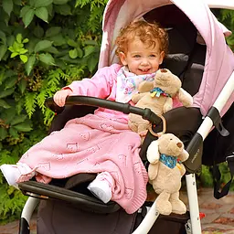 Іграшка-обіймашка BabyOno Цуценя Віллі для малюків 16х28 см (2136278046) - мініатюра 4