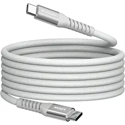 Дата кабель USB-C to USB-C 1.2m Magnetic 100W gray Verbatim (31854)