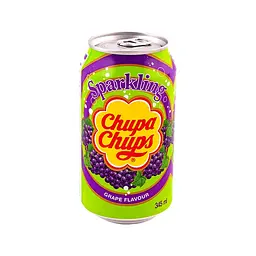 Напій Газований Chupa Chups Sparkling Grape Виноград 345 мл
