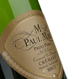 Вино ігристе Domaines Paul Mas Prima Perla Cremant Brut біле брют 0.75 л - мініатюра 3