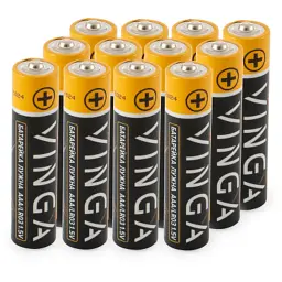 Батарейка AAA LR03 Alkaline 12pcs Blister Vinga (VJABAAA12) - мініатюра 2
