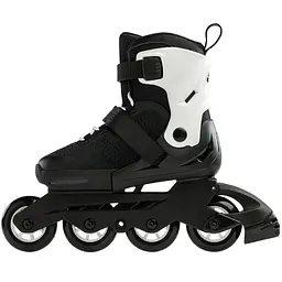 Ролики Rollerblade Microblade 2024 28-32 Чорний-Білий - мініатюра 2