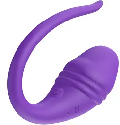 Вібратор з керуванням зі смартфона I'MCUM Smart Secret Love Фіолетовий (IM-KTD254) - мініатюра 2
