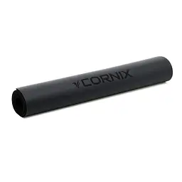 Килимок спортивний Cornix PU 183 x 68 x 0.4 см для йоги та фітнесу XR-0317 Black - мініатюра 5