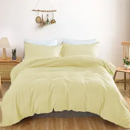 Наволочка MirSon Satin Light Pro 10-014 Soft yellow 60х60 см (2200010175356) - мініатюра 2