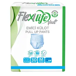 Підгузки-трусики для дорослих Flexi Life Plus М (80-120 см) 30 шт. 