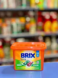 Brix Гель-капсули для прання Color 10 шт (тріcнута коробка)