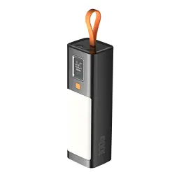 Батарея універсальна Sigma X-power SI20A9QLX 20000mAh, PD/100W, LED, flashlight, cable 100w, black (4827798877814) - мініатюра 5