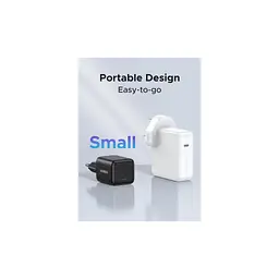 Зарядний пристрій UGREEN USB-C PD20W GaN X512 black (55553) - мініатюра 6