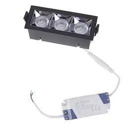 Світильник точковий Brille LED HDL-DT 203/3*4W NW BK 36-302 - мініатюра 7