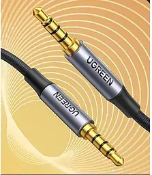 Кабель Ugreen AV183 3.5 mm to 3.5 mm Audio Cable, 2 m Black (6957303827824) - мініатюра 4